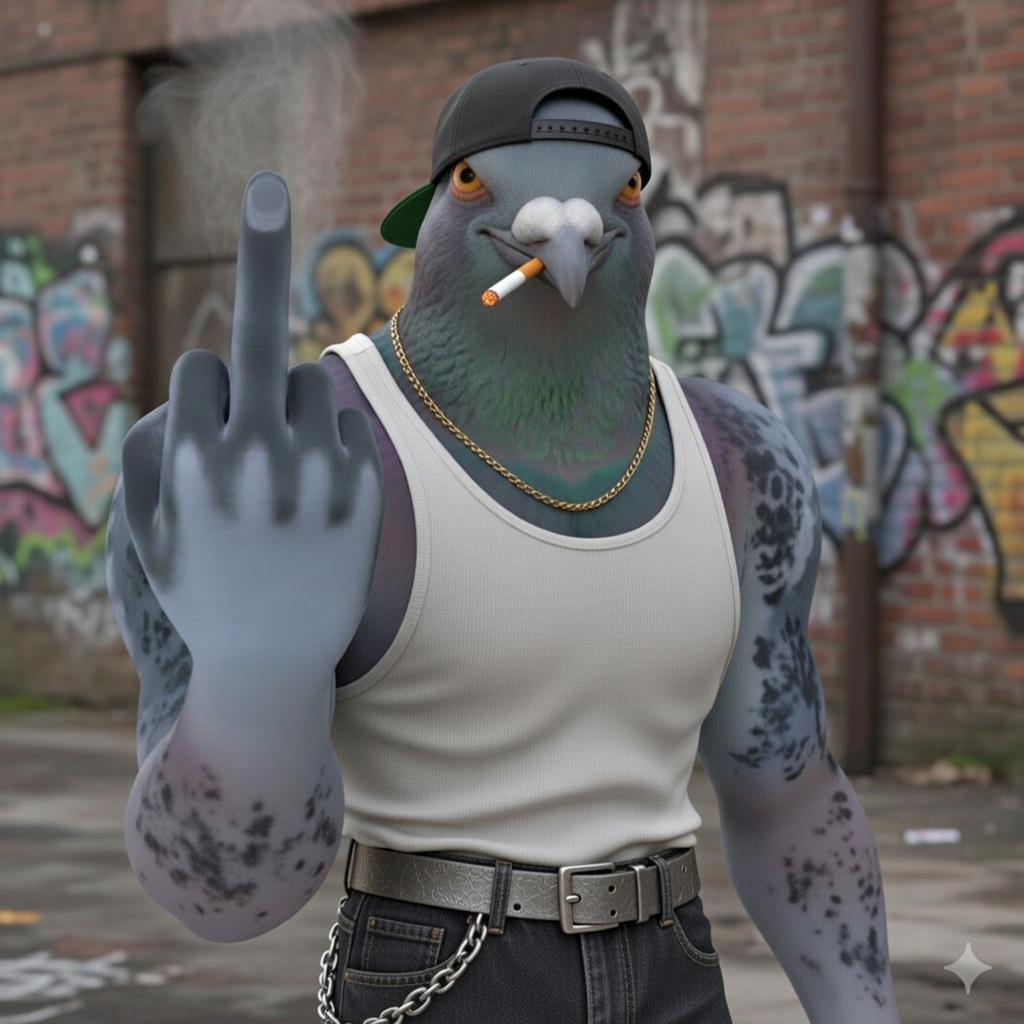 THE STREET PIGEON